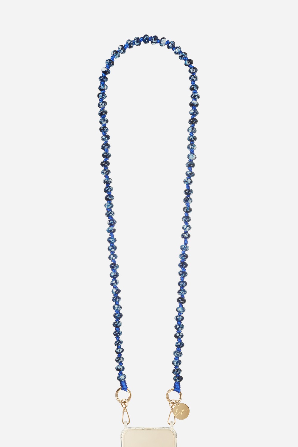 Long Jasna Blue Chain 120 cm