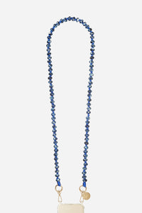 Long Jasna Blue Chain 120 cm