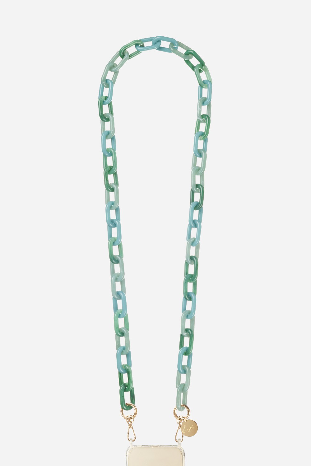 Long Elsa Chain Green 120 cm