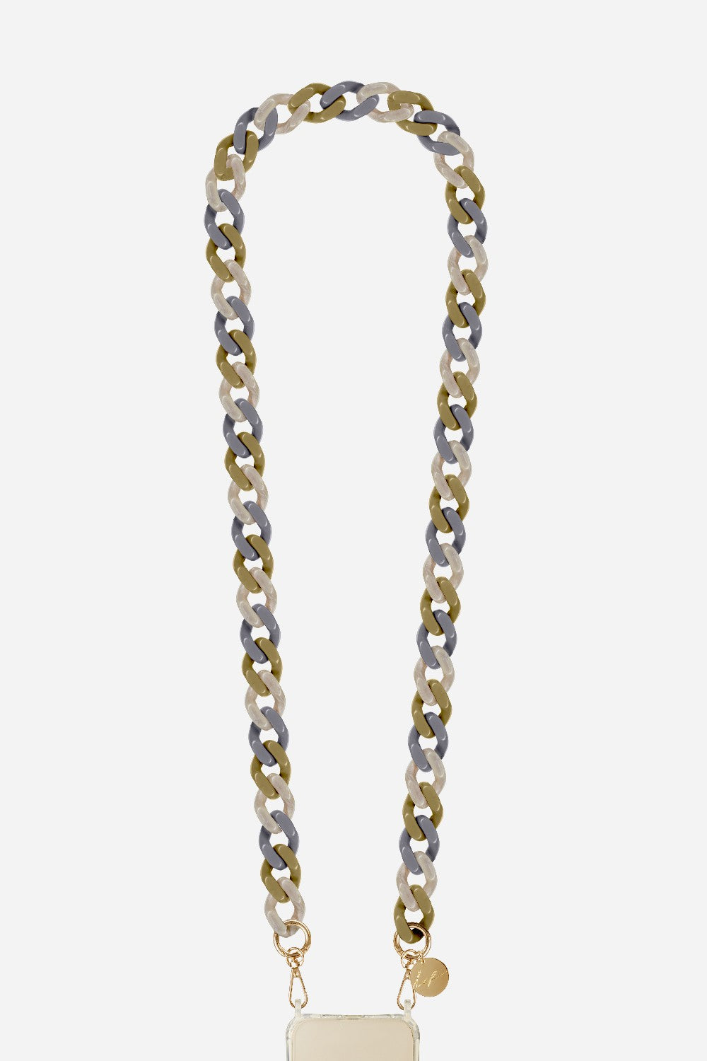 Gia Khaki Long Chain 120 cm