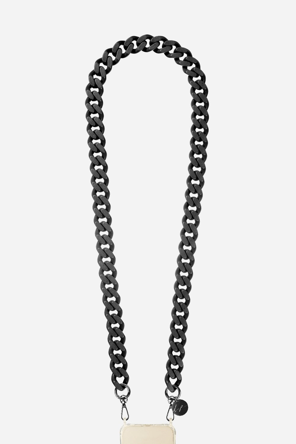 Chaine Longue Ginny Noir 120 cm