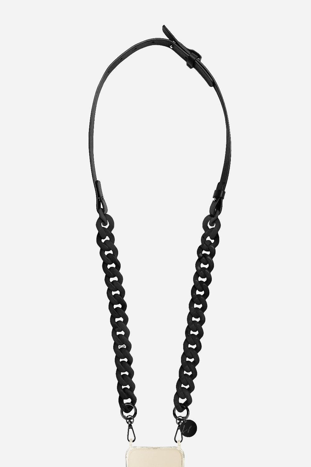 Chaine Longue Giorgia Noir 120 cm