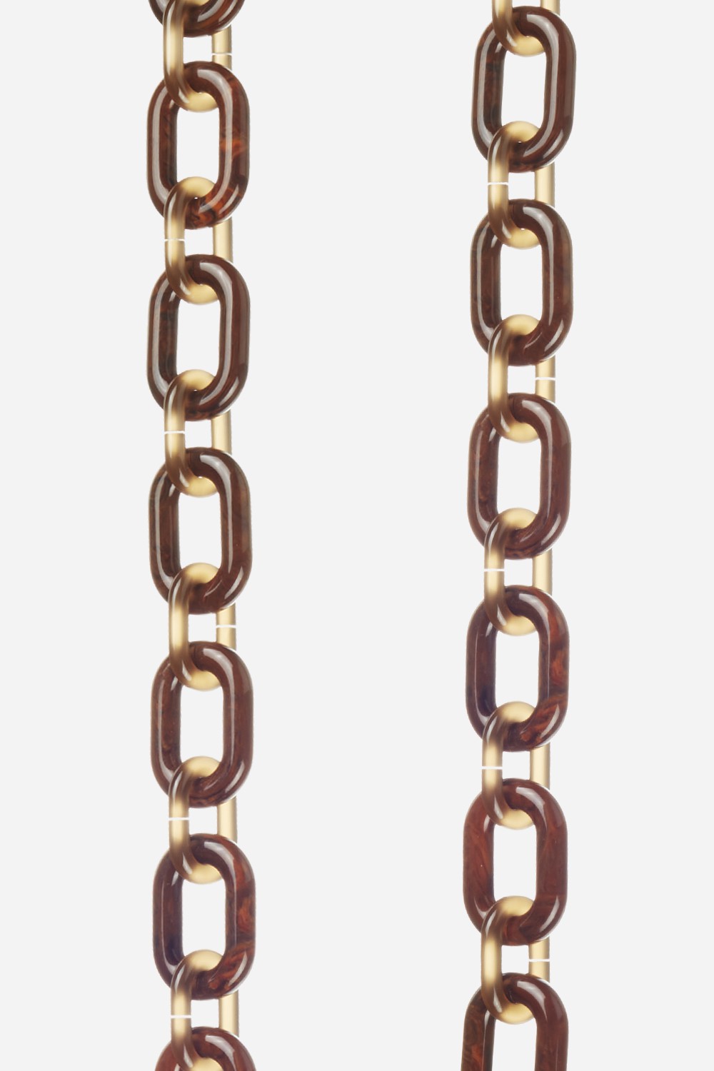 Long Milena Brown Chain 120 cm