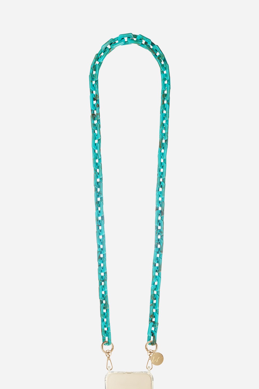Chaine Longue Emmy Bleu 120 cm