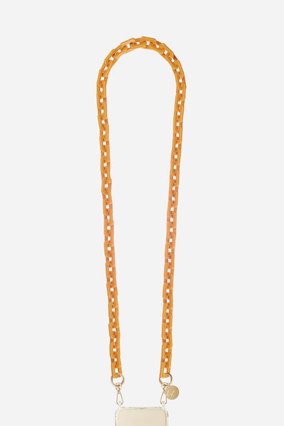 Emmy Mustard Long Chain 120 cm