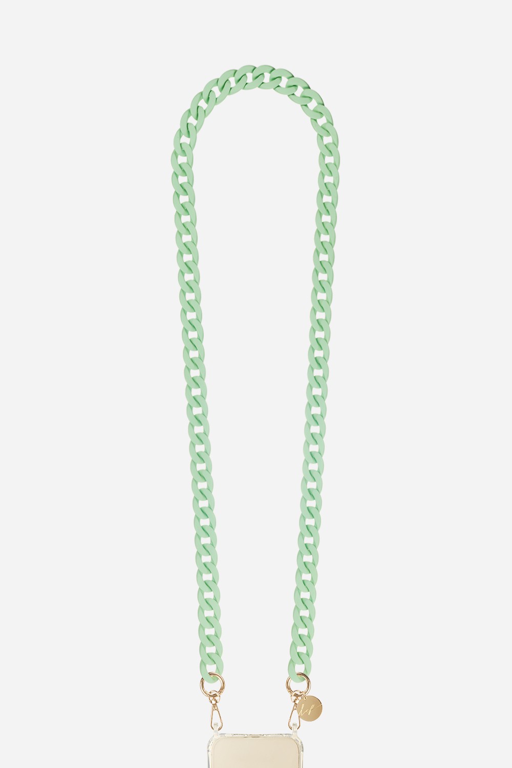 Long Sarah Chain Green 120 cm