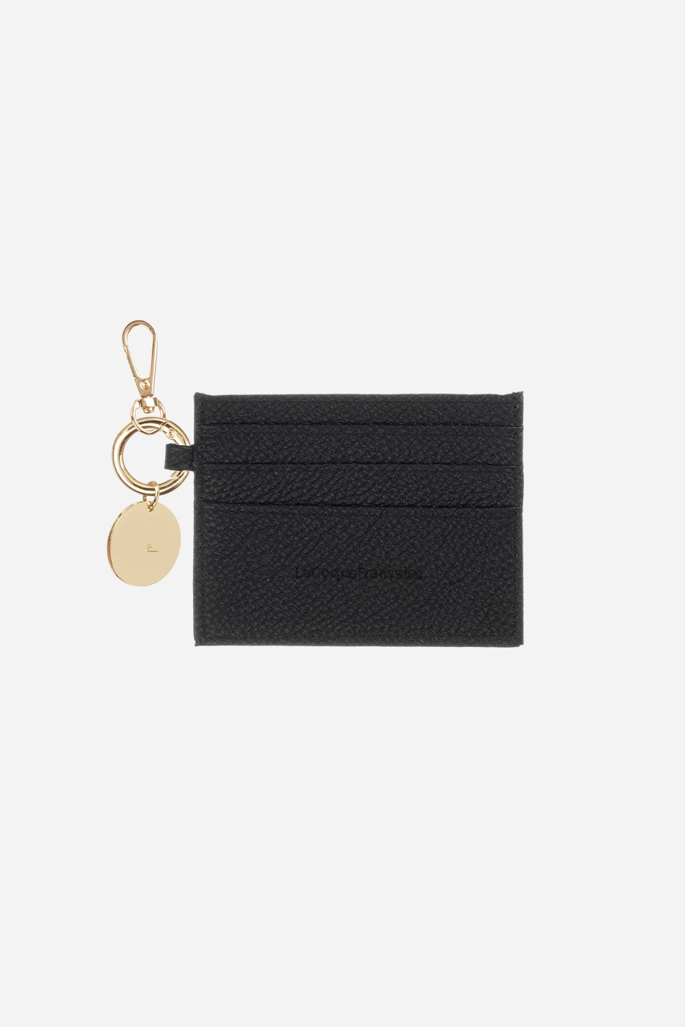 Card Holder With Black Carabiner