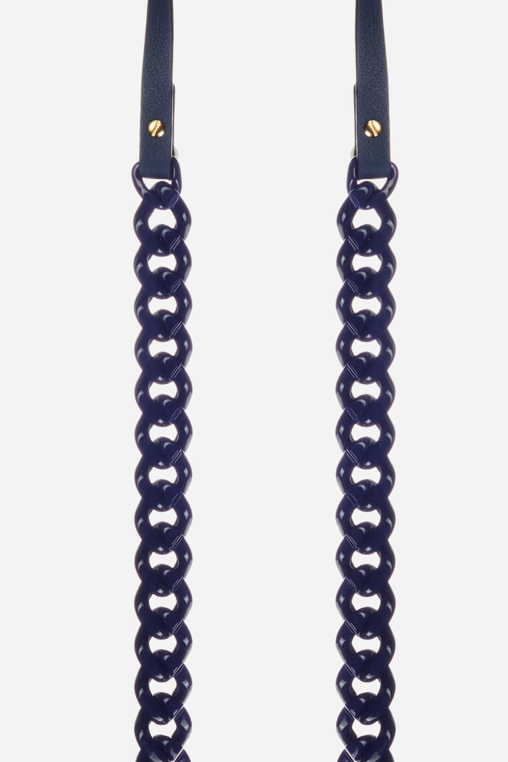 Chaine Longue Giorgia Bleu 120 cm