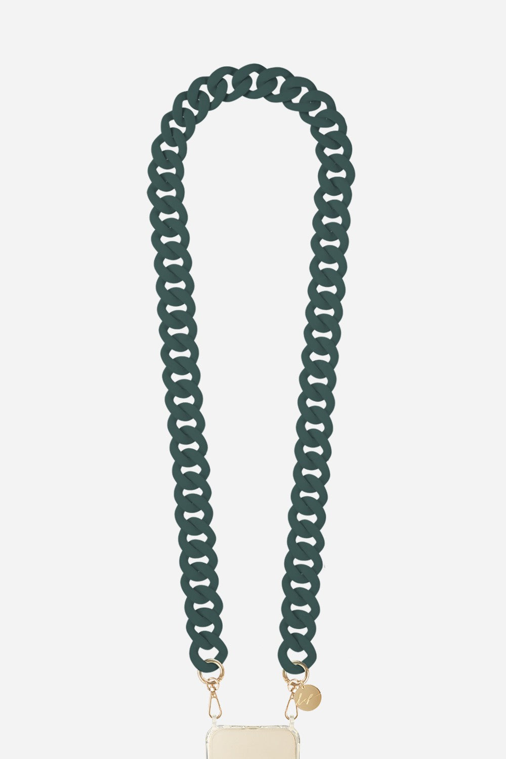 Chaine Longue Alice Vert 120 cm