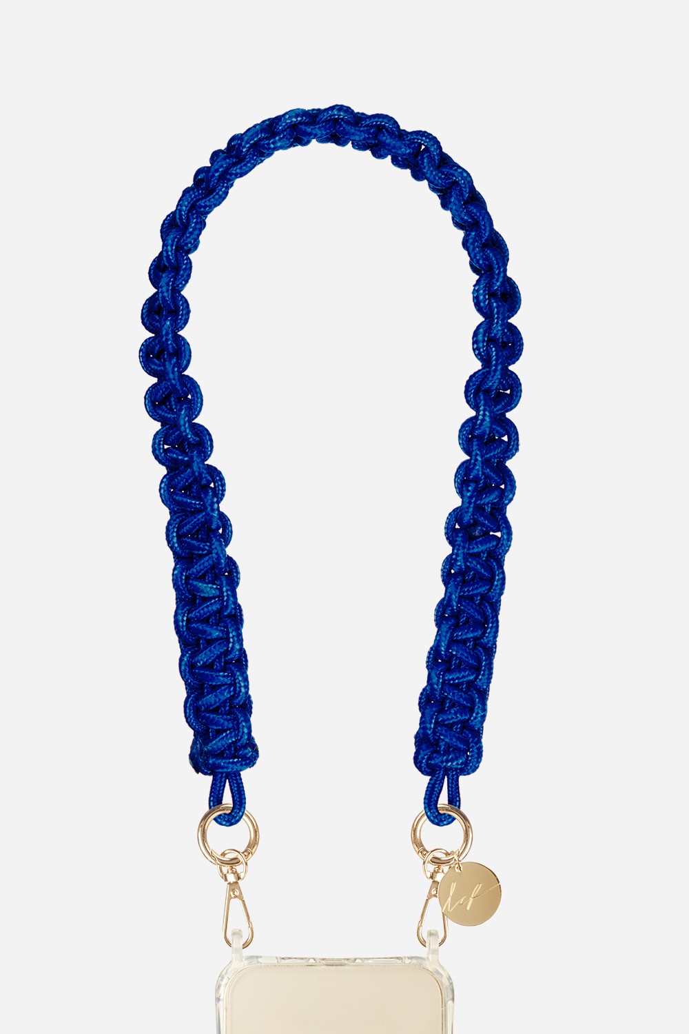 Chaine Courte Robby Bleu 60 cm