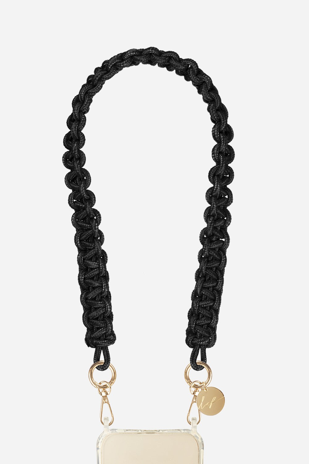 Robby Short Chain Black 60 cm