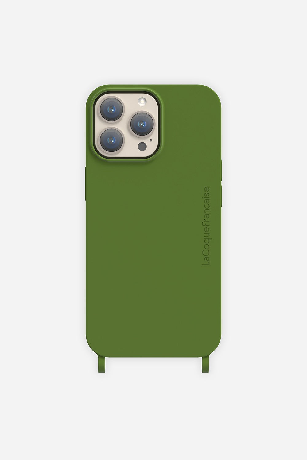 Coque Anneaux Soft Touch Vert
