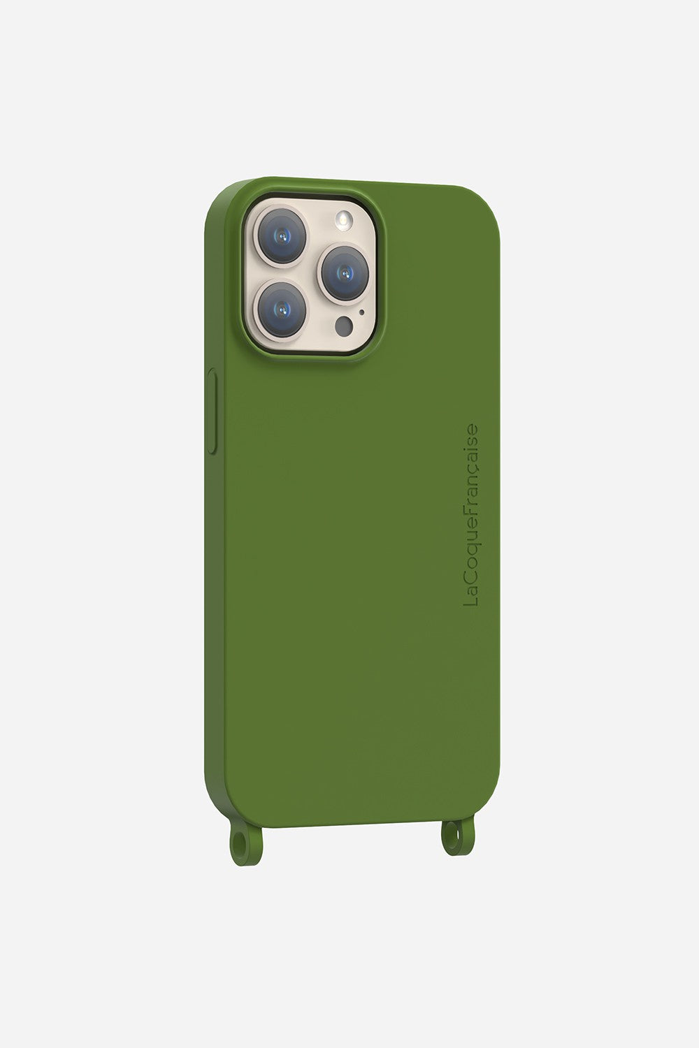 Coque Anneaux Soft Touch Vert