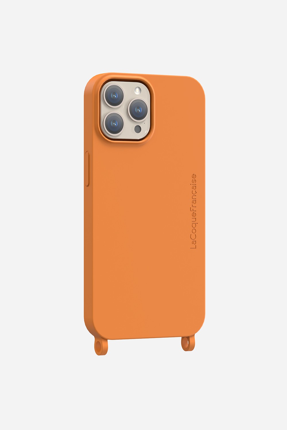 Coque Anneaux Soft Touch Camel