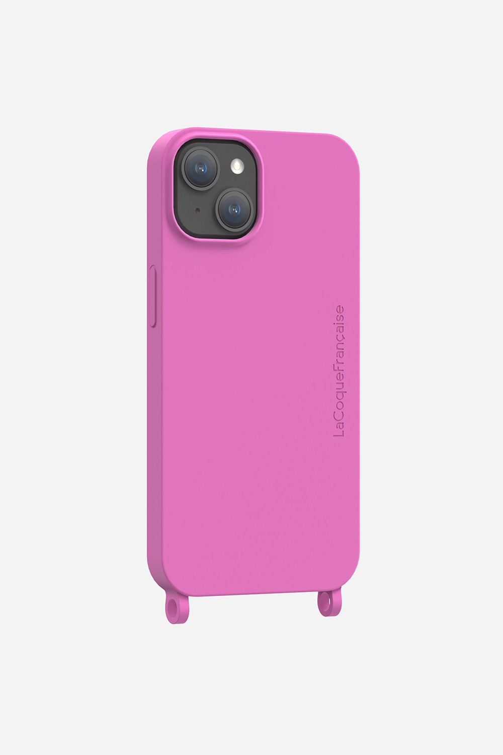 Coque Anneaux Soft Touch Violet - 21