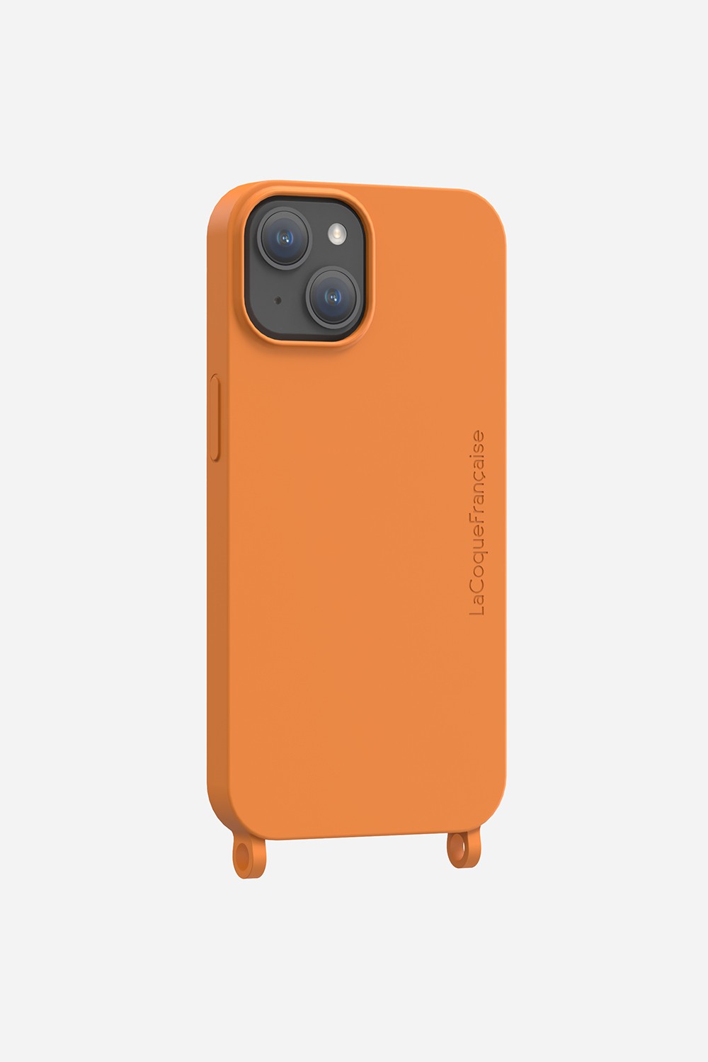Coque Anneaux Soft Touch Camel
