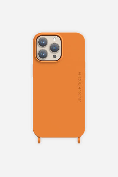 Coque Anneaux Soft Touch Camel
