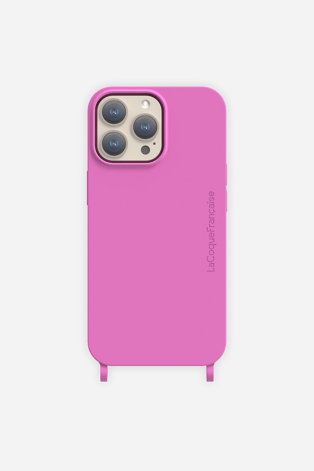 Coque Anneau Soft Touch Violet