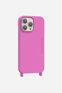 Coque Anneaux Soft Touch Violet