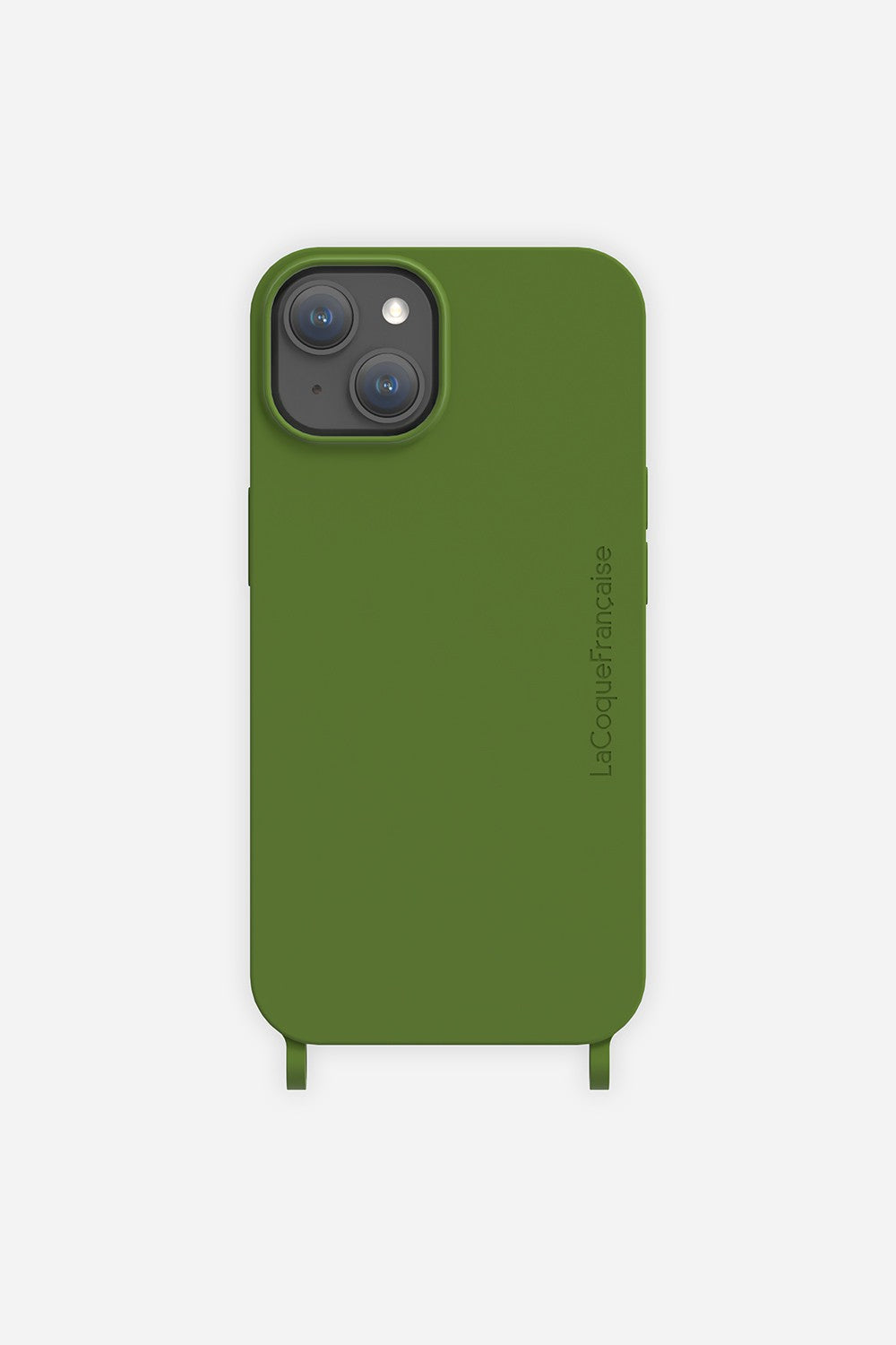 Coque Anneaux Soft Touch Vert
