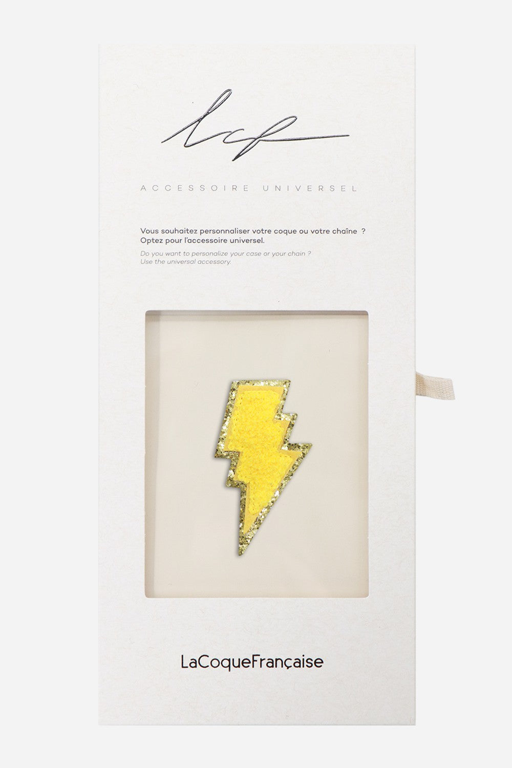 Yellow Lightning Patch