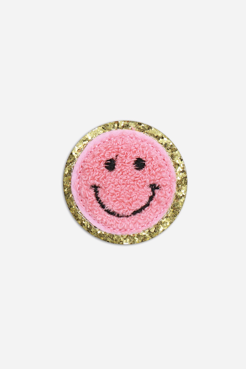 Pink Smiley Patch