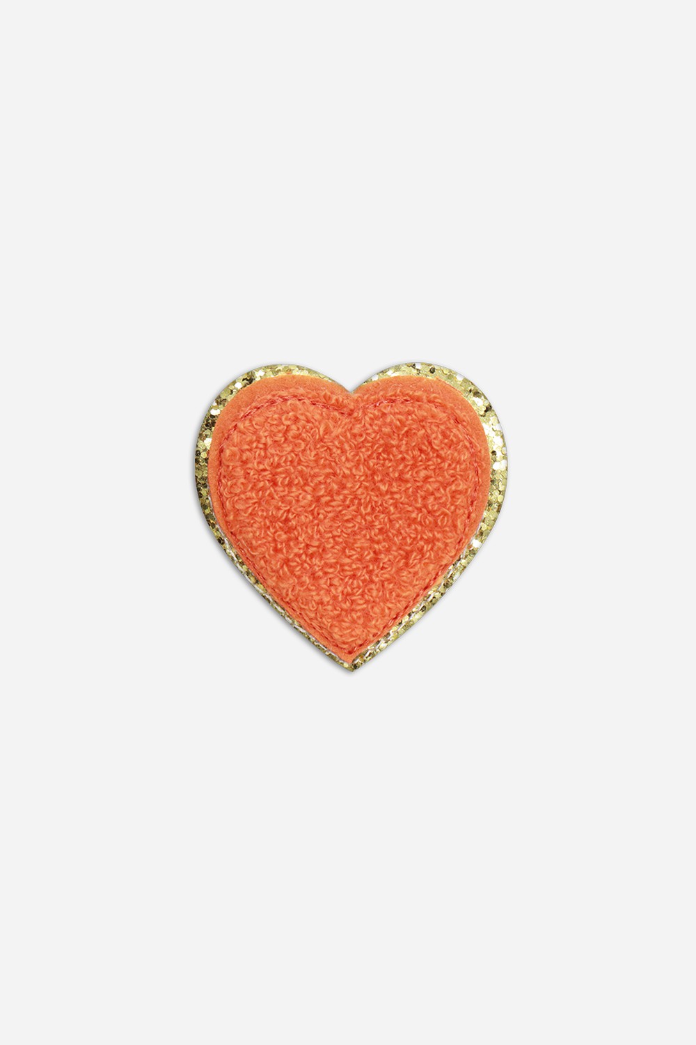 Coral Heart Patch