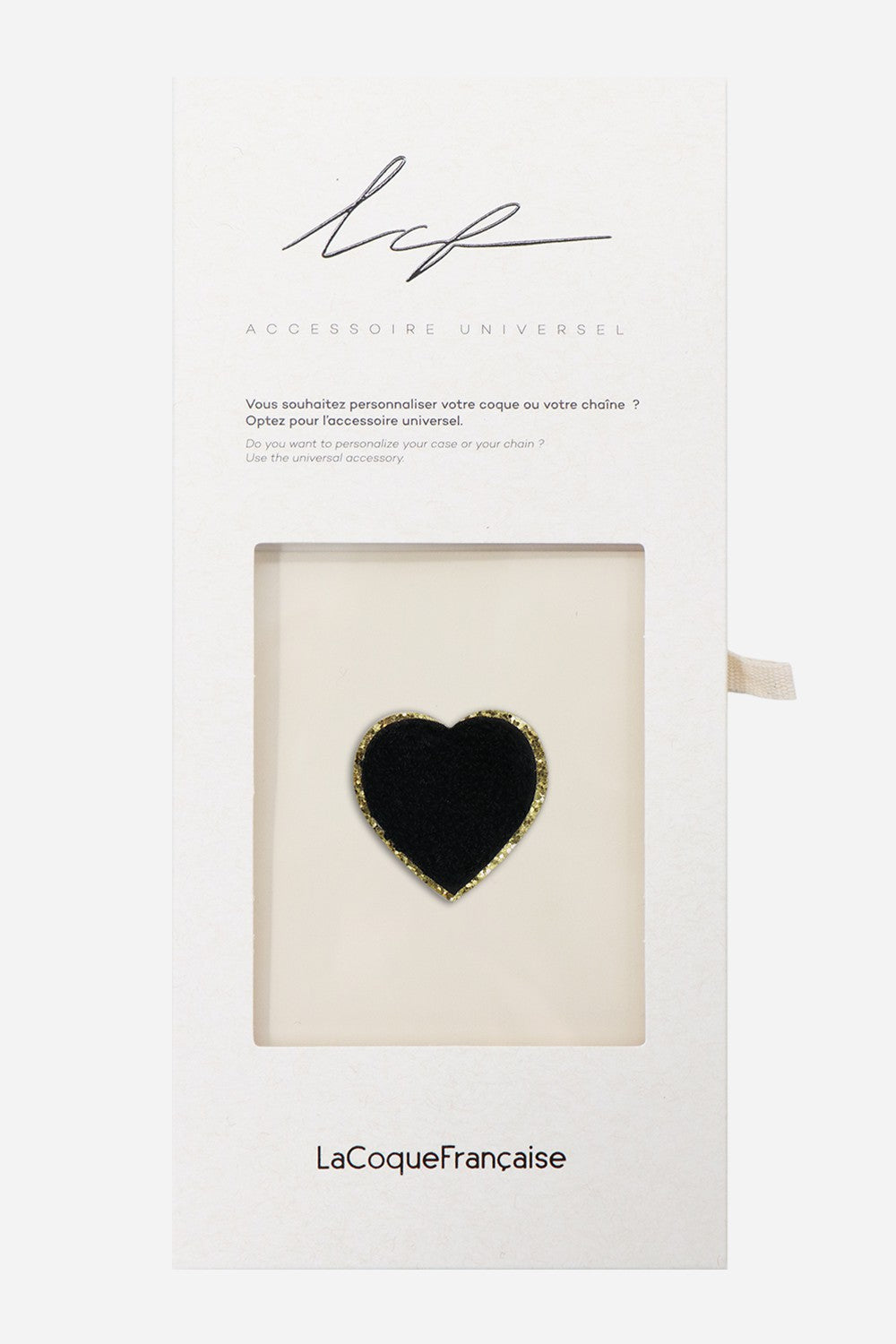 Patch Coeur Noir