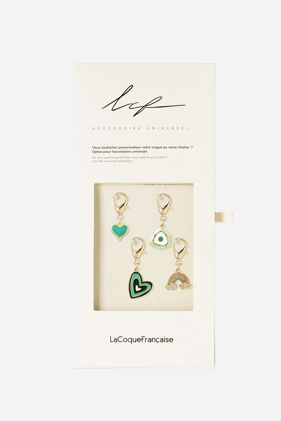 Pack 4 charms Arc-en-ciel - 2