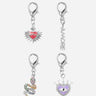 Charms Pack De 4 Charms Argent