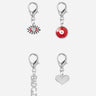 Charms Pack De 4 Charms Argent