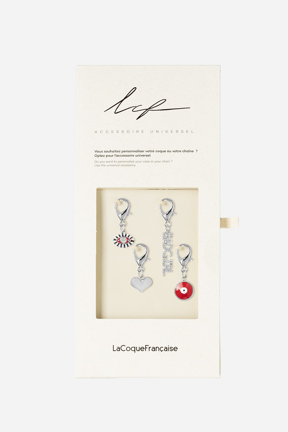 Charms Pack Of 4 Silver Charms
