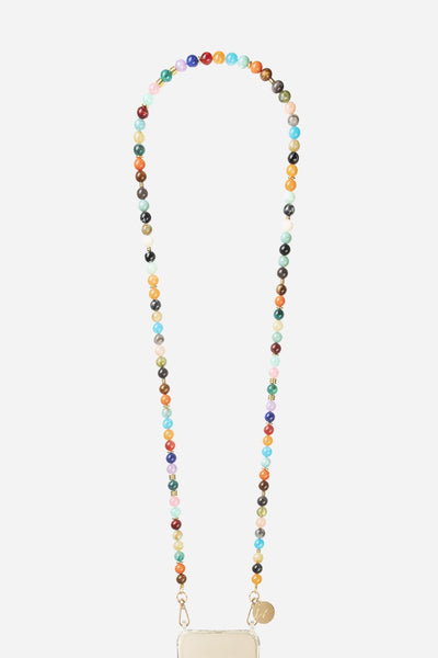 Chaine Longue Harper Multicolore 120 cm