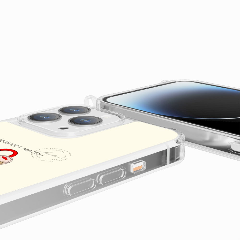 Coque Anneaux Imprimee Cadenas Coeur