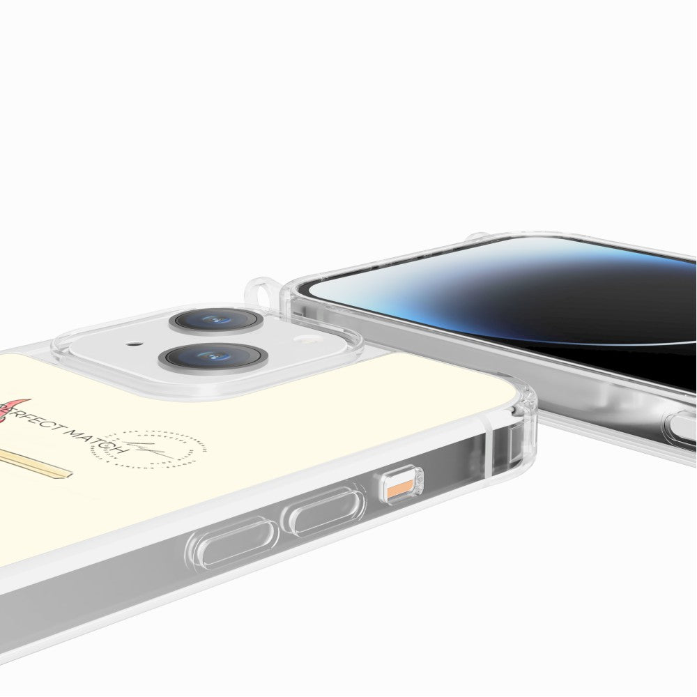 Coque Anneaux Imprimee Allumettes - 41