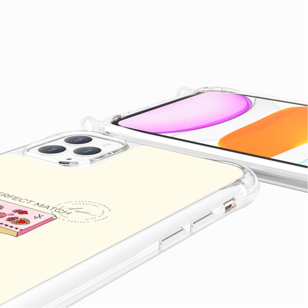 Coque Anneaux Imprimee Boite D'allumettes - 77