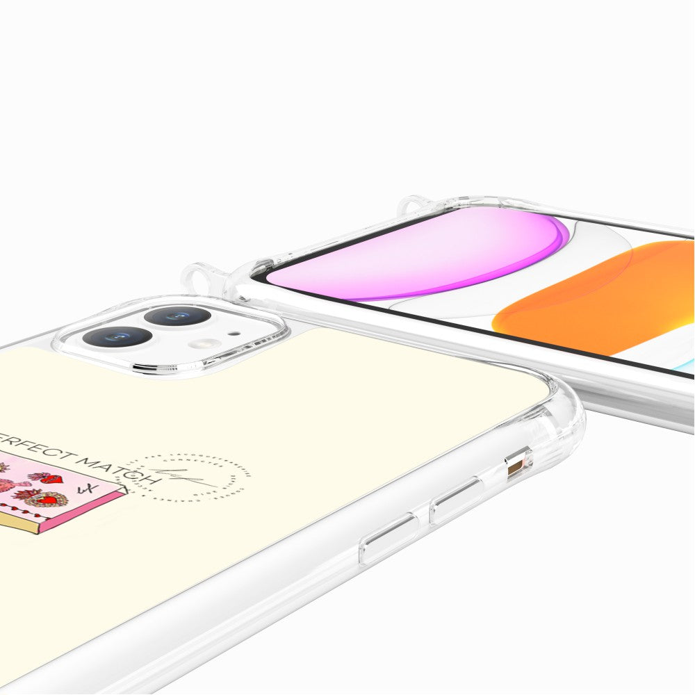 Coque Anneaux Imprimee Boite D'allumettes - 81
