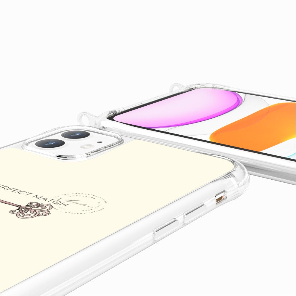 Coque Anneaux Imprimee Cle - 85