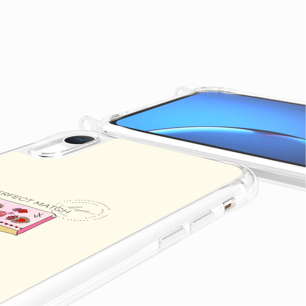 Coque Anneaux Imprimee Boite D'allumettes - 93