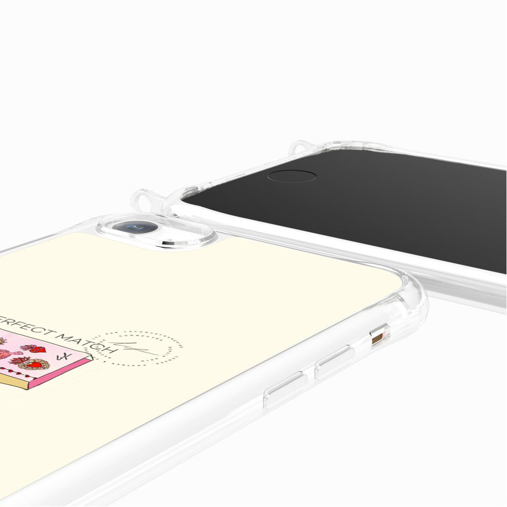 Coque Anneaux Imprimee Boite D'allumettes - 97