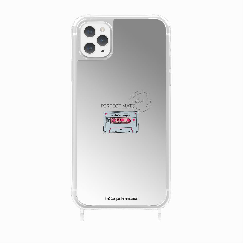 Cassette Printed Rings Case