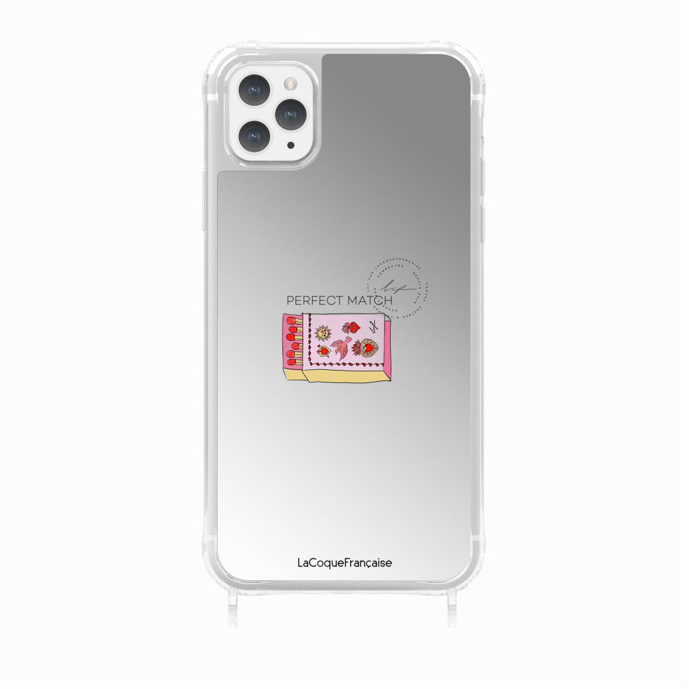 Coque Anneaux Imprimee Boite D'allumettes