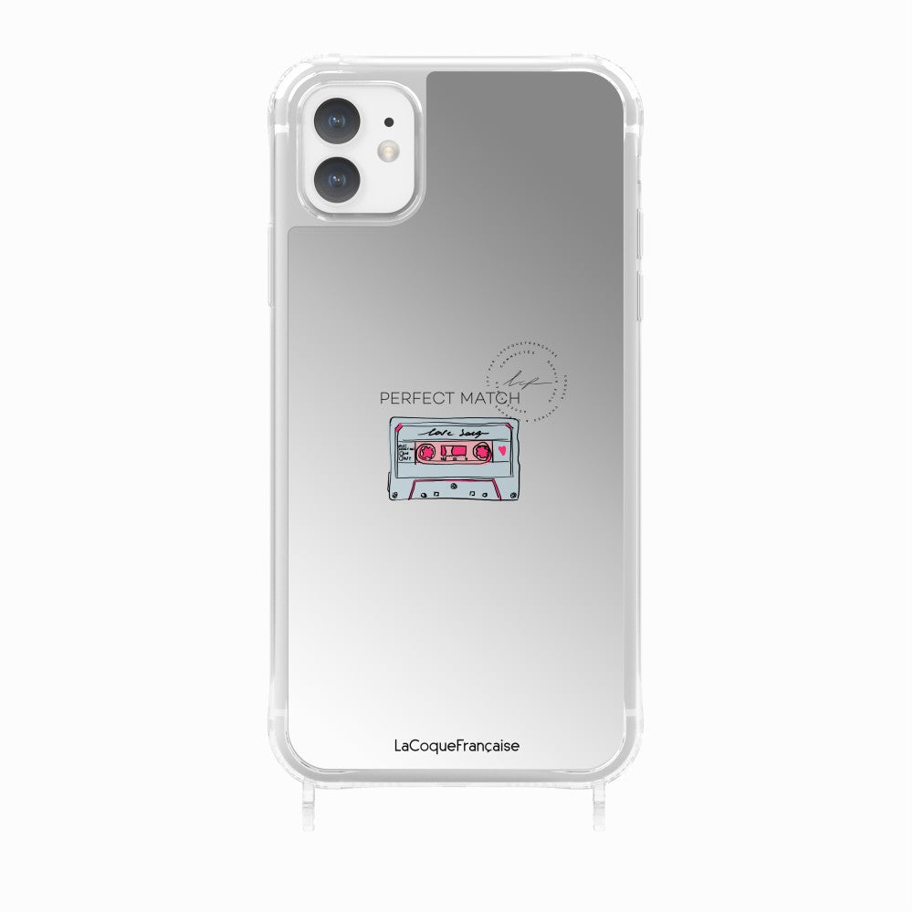 Cassette Printed Rings Case