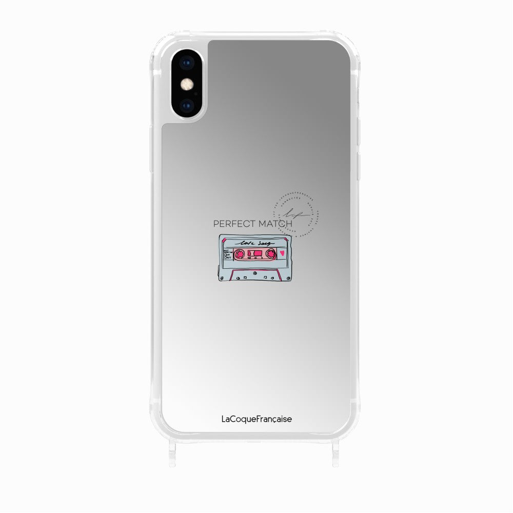 Cassette Printed Rings Case