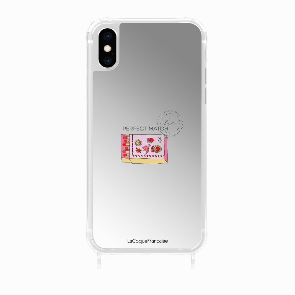 Coque Anneaux Imprimee Boite D'allumettes