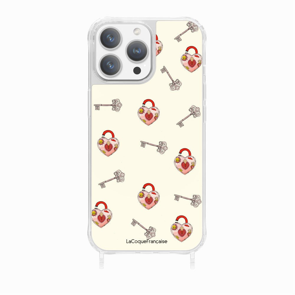Printed Ring Case Padlock &amp; Key