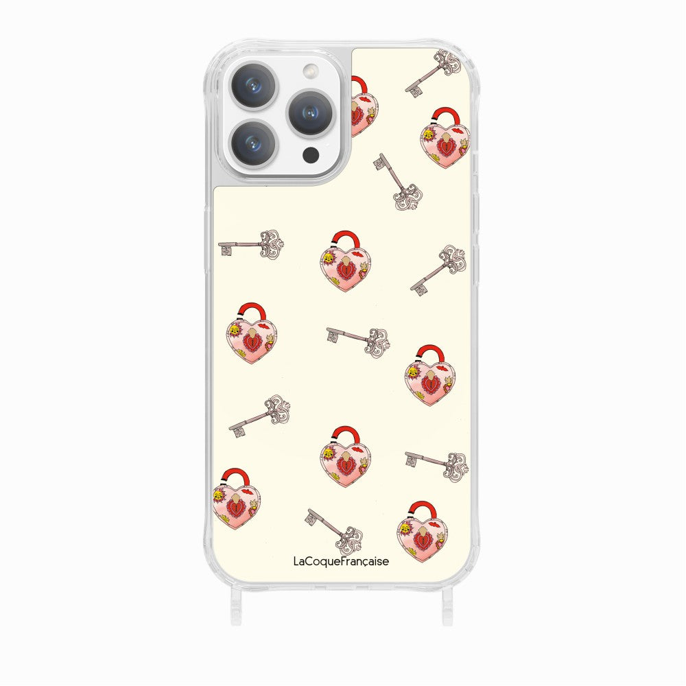 Printed Ring Case Padlock &amp; Key