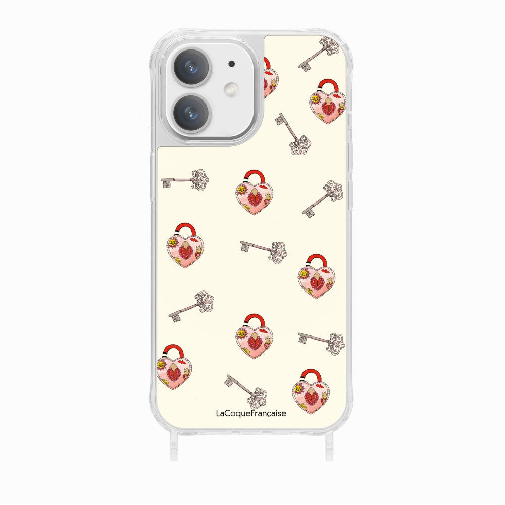 Printed Ring Case Padlock &amp; Key