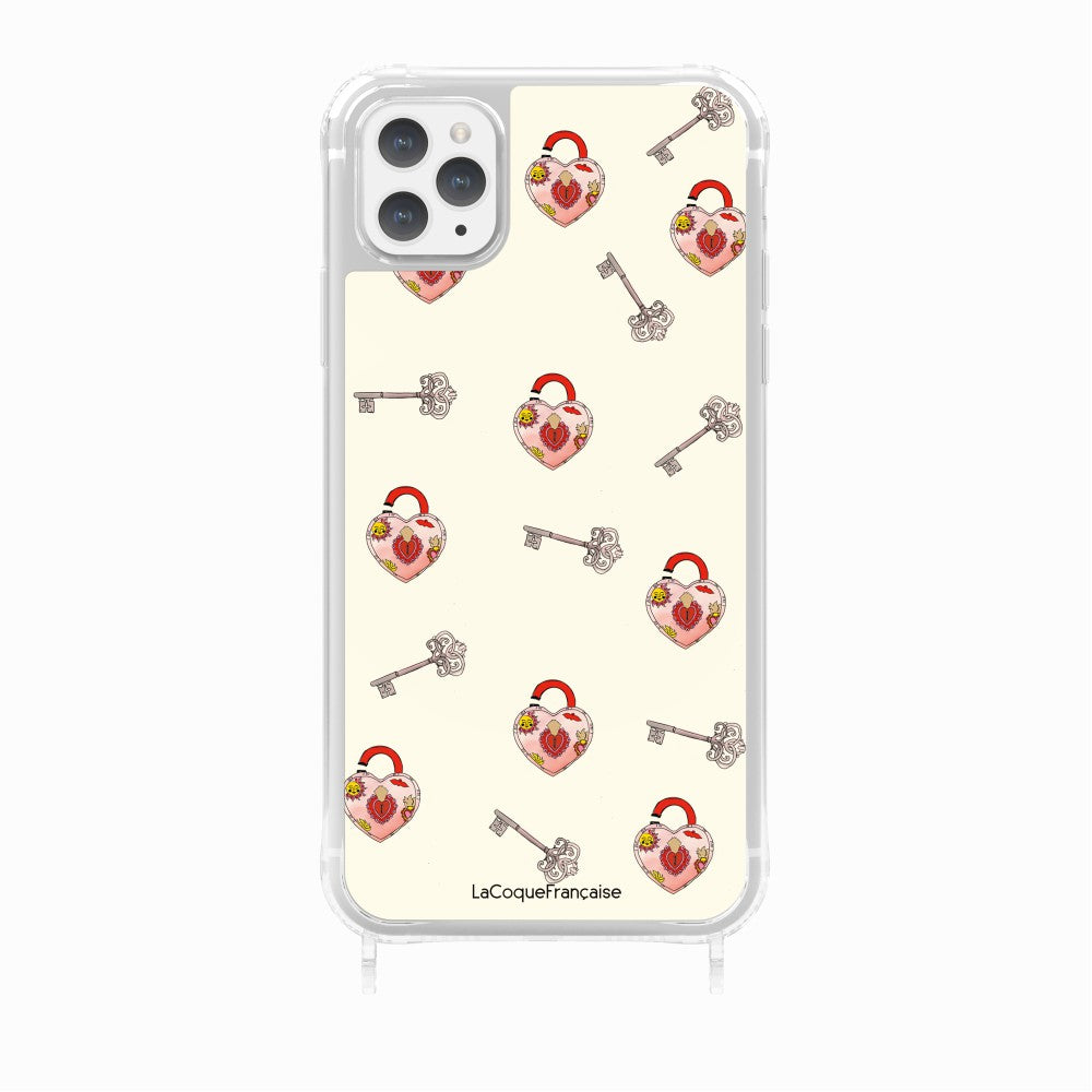 Printed Ring Case Padlock &amp; Key