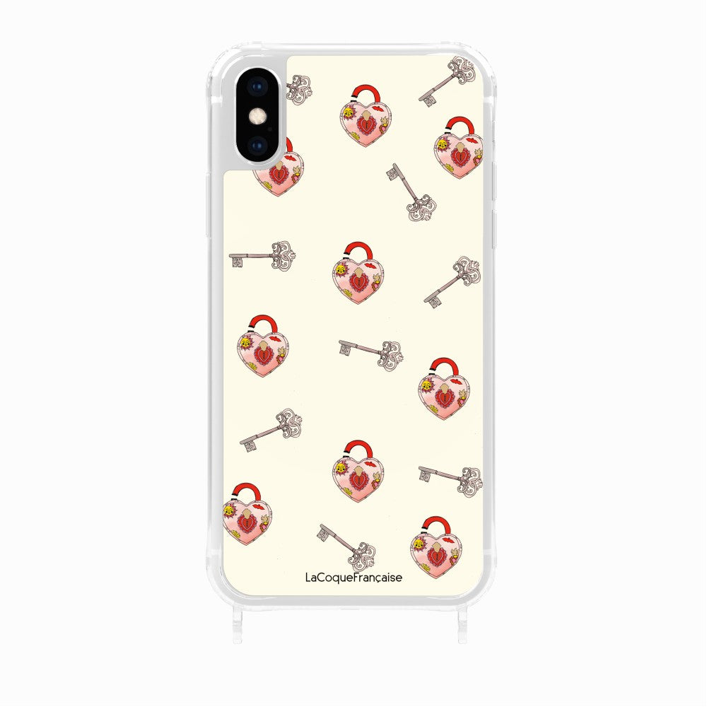 Printed Ring Case Padlock &amp; Key